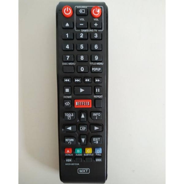 Controle Remoto BLU-RAY SAMSUNG AK59-00153A E5300 BD E5500